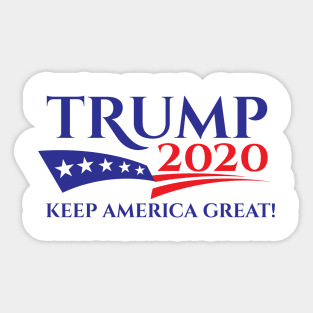 TRUMP2020 KEEP AMERICA GREAT! Sticker